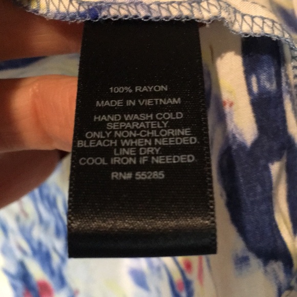 NWT! Casual fit multi-colored tank from Express - Picture 4 of 4